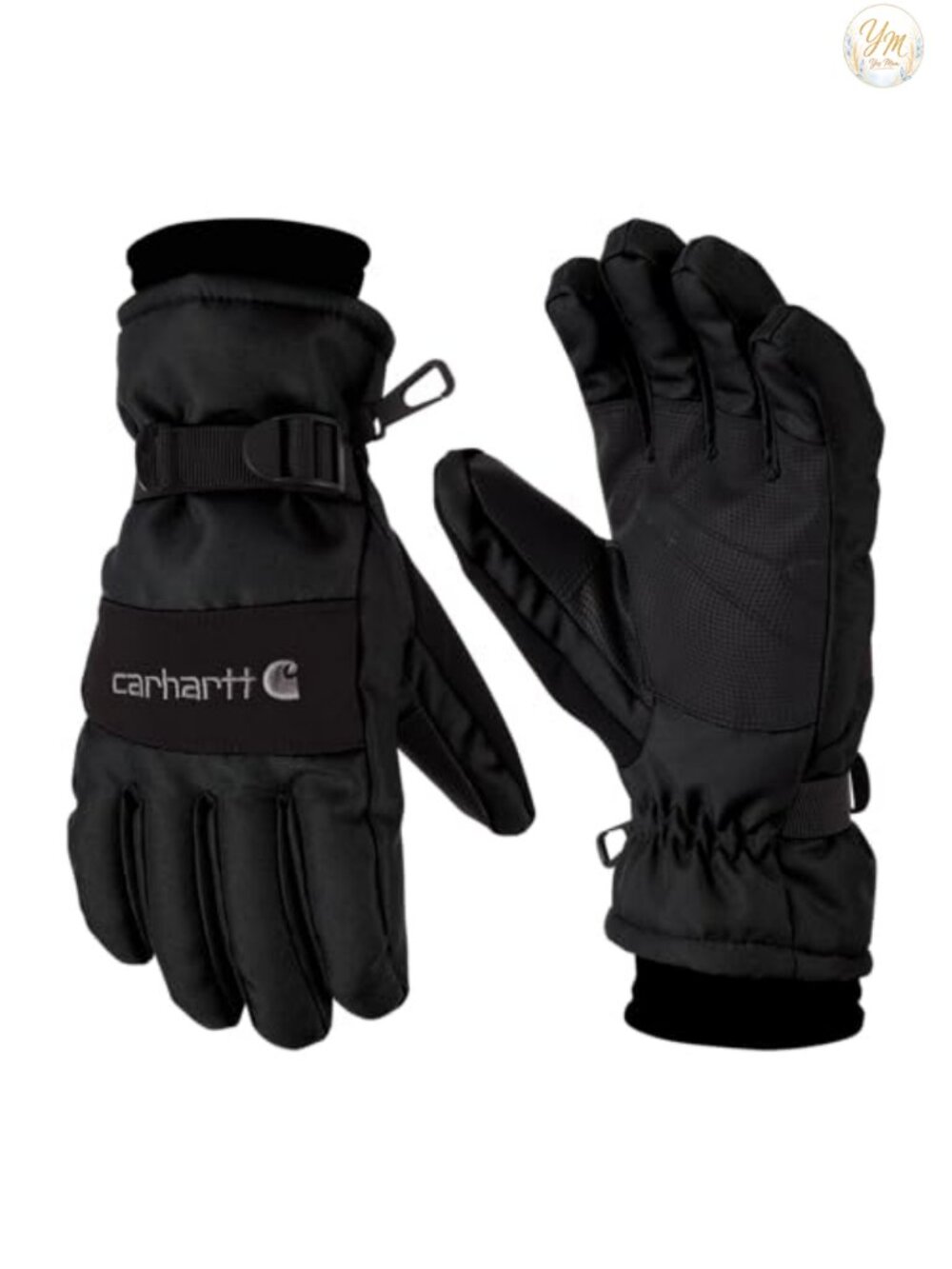 Waterproof Insulated Knit Cuff Gloves Polyester Polyurethane